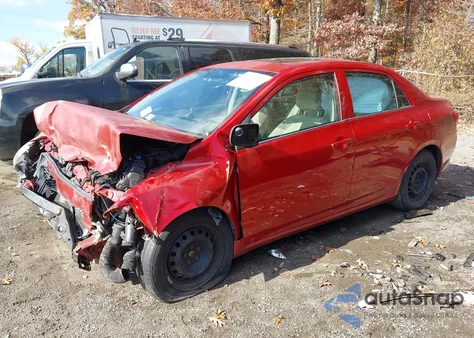 2010 Toyota Corolla Le z USA, uszkodzony, nr VIN 1NXBU4EE9AZ211681